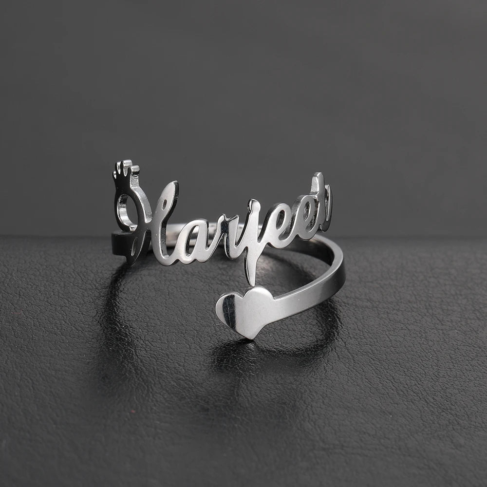 Signature Name Ring