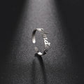 Signature Name Ring